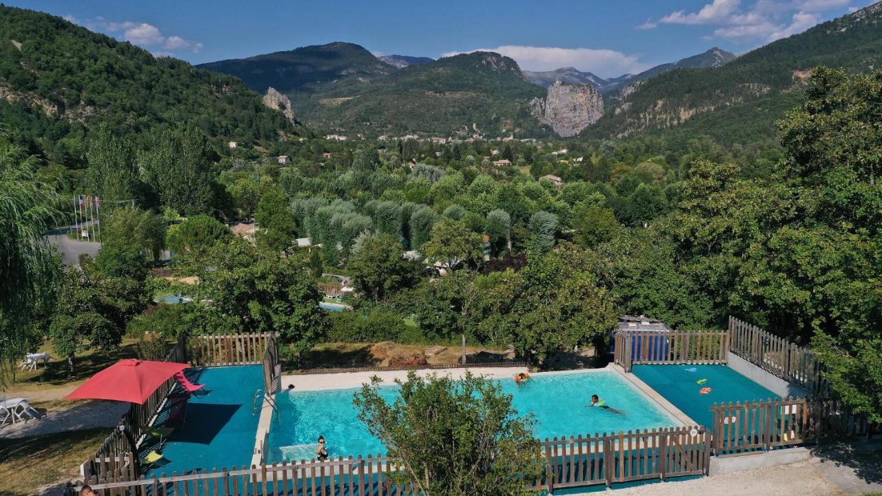Camping Panoramique Du Verdon Castellane Exterior photo