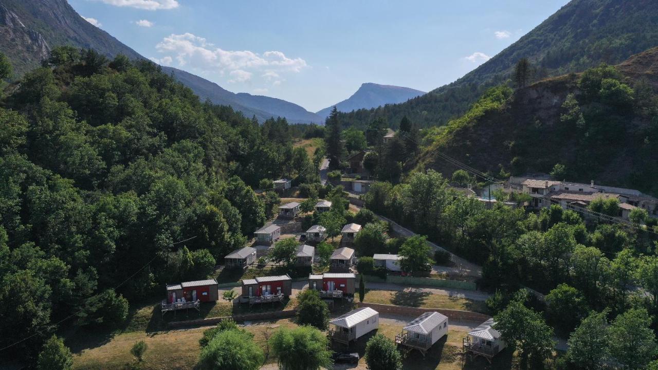 Camping Panoramique Du Verdon Castellane Exterior photo