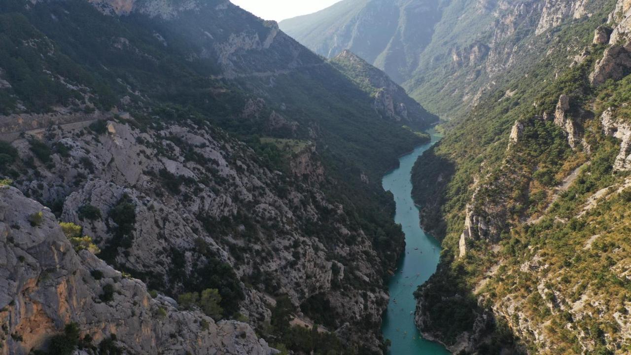 Camping Panoramique Du Verdon Castellane Exterior photo
