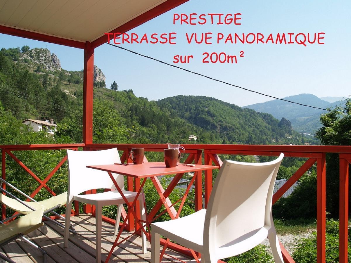 Camping Panoramique Du Verdon Castellane Exterior photo
